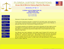 Tablet Screenshot of floridajusticetransitions.com